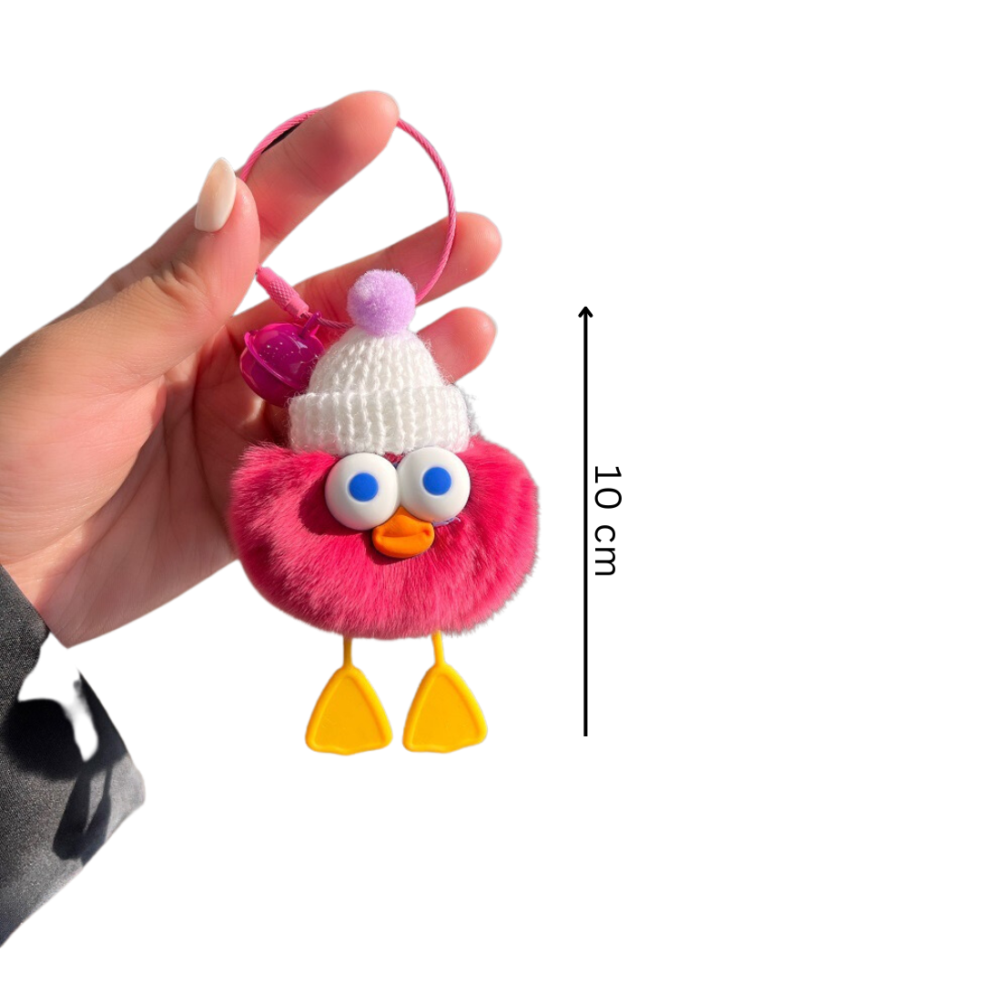Silly Duck Charm - Phone accessory - Keyring accessory - Car key accessory