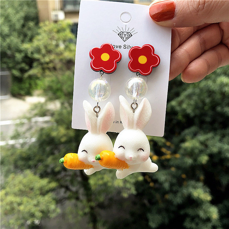 Cute Bunny Earring Series