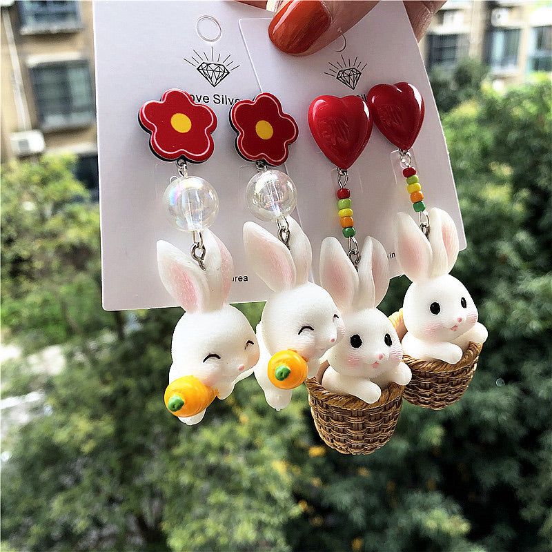 Cute Bunny Earring Series