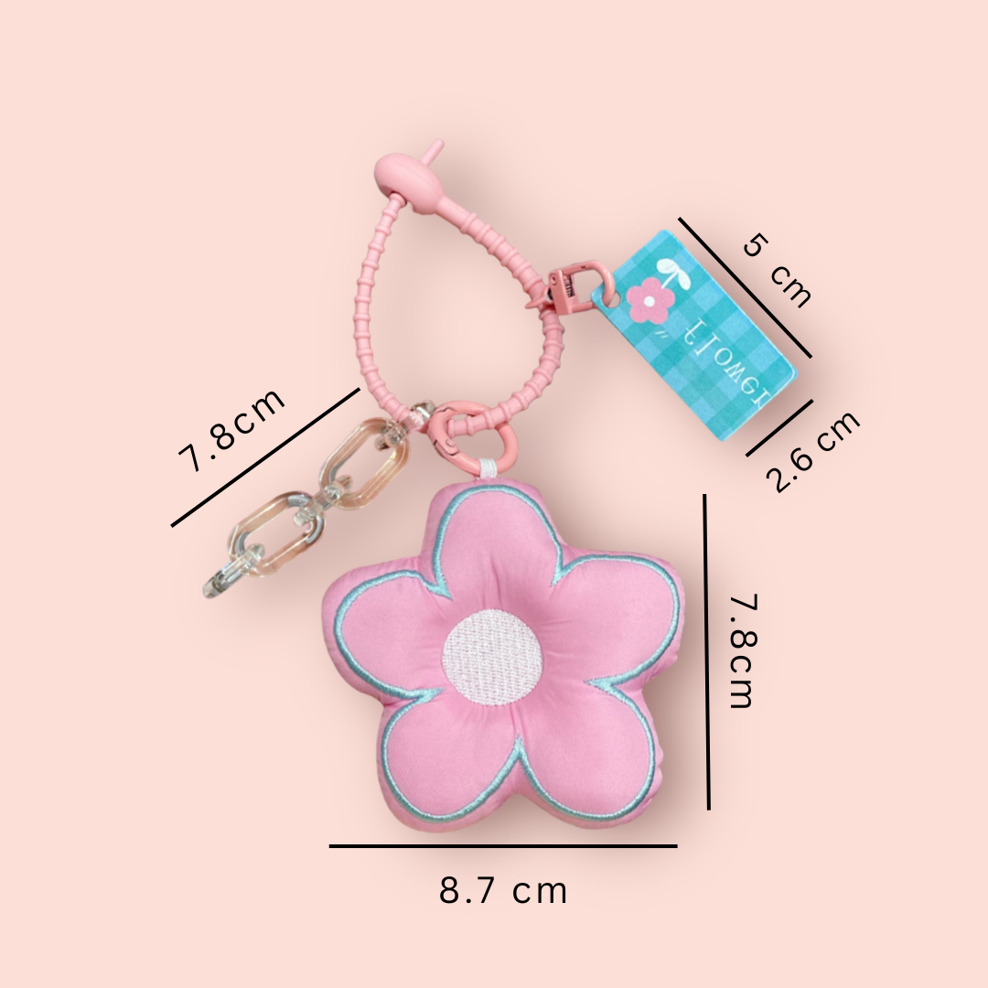 Flower Blossom Charm - Phone accessory - Keyring accessory