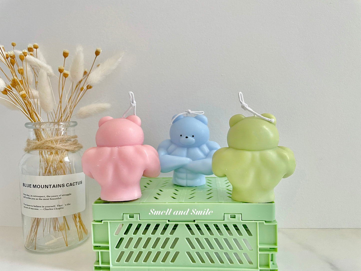 Muscle Bear Candle