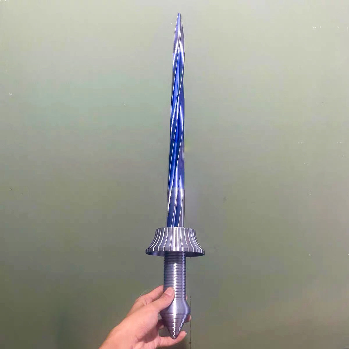 Spiral Telescopic Sword