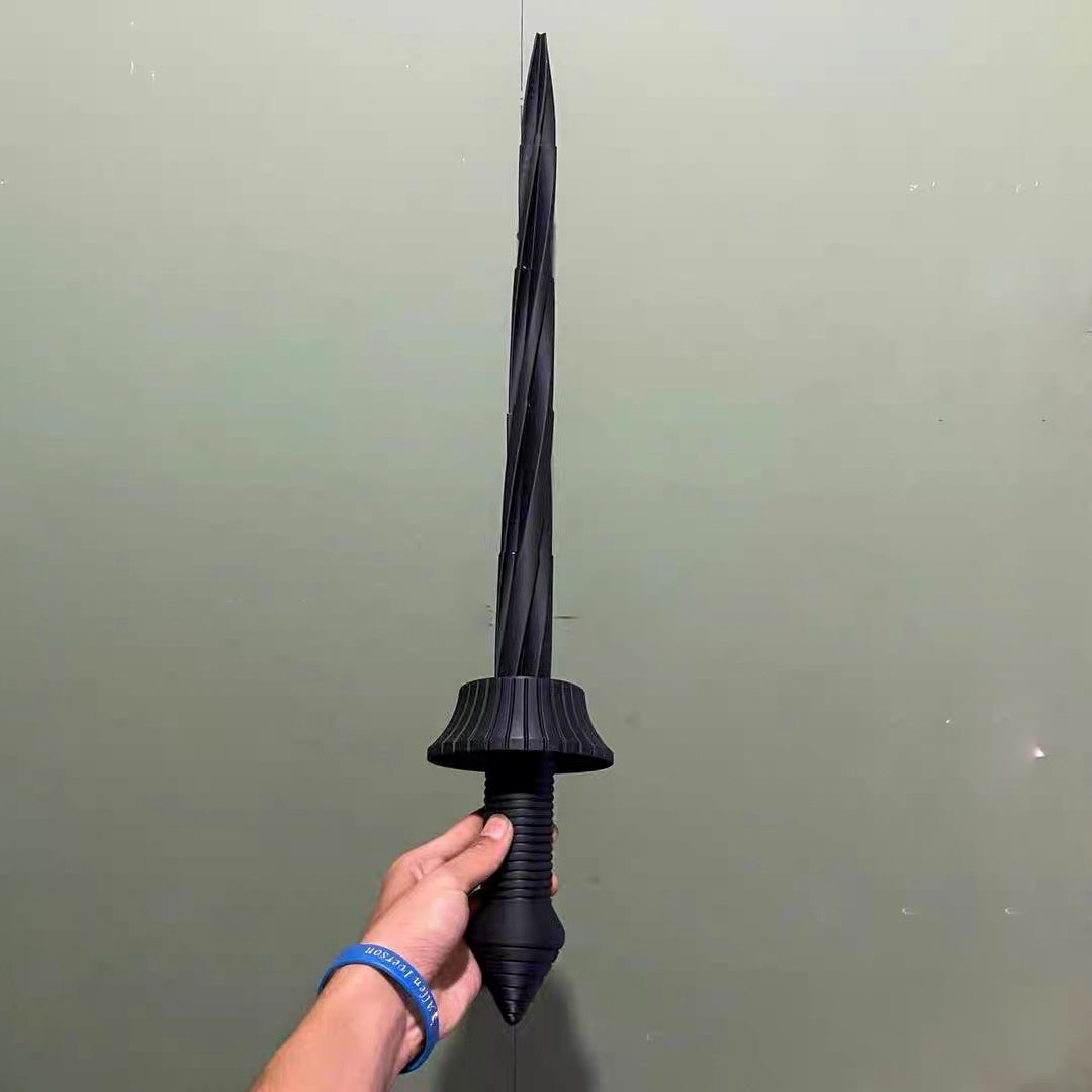 Spiral Telescopic Sword