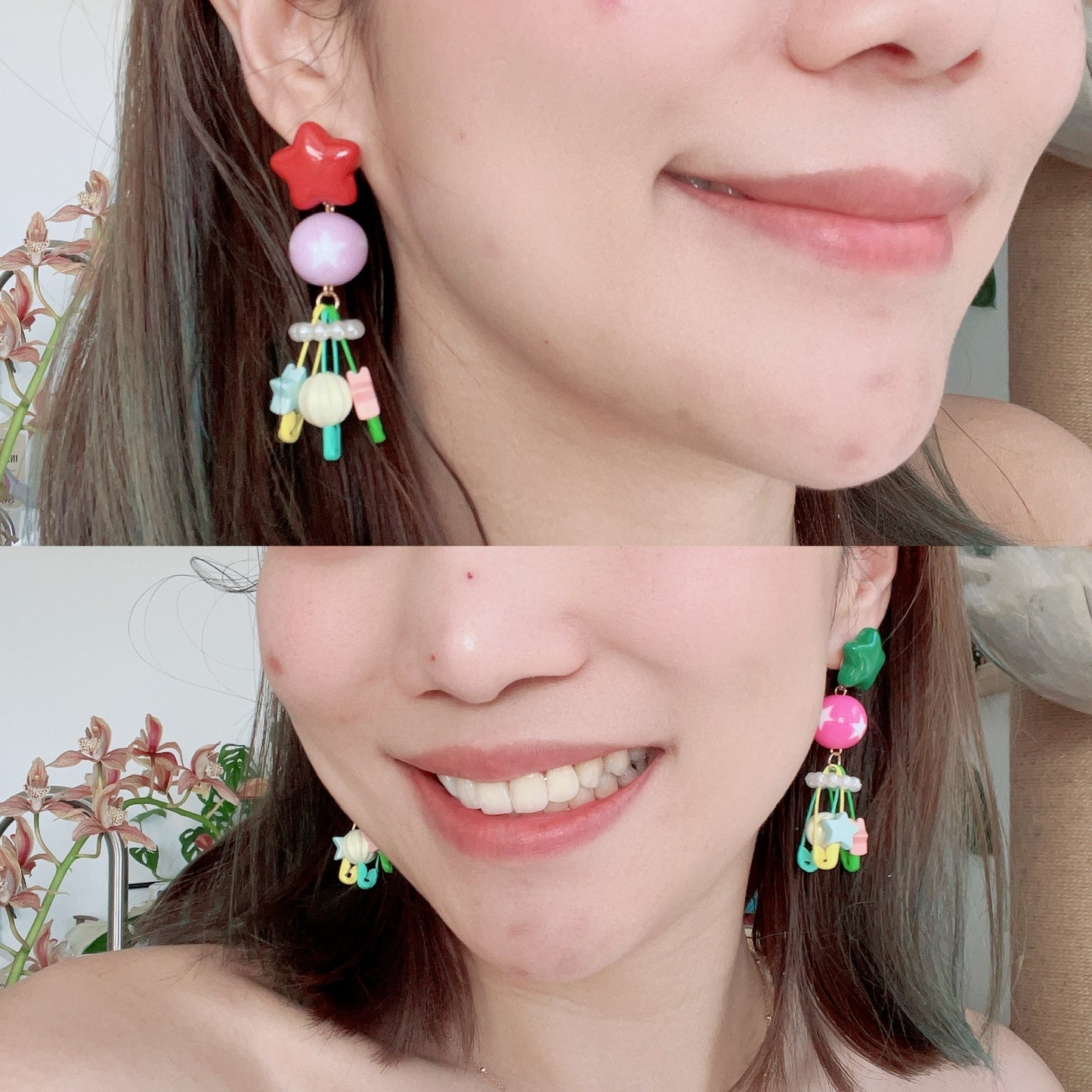 Starry Kaleidoscope Earrings