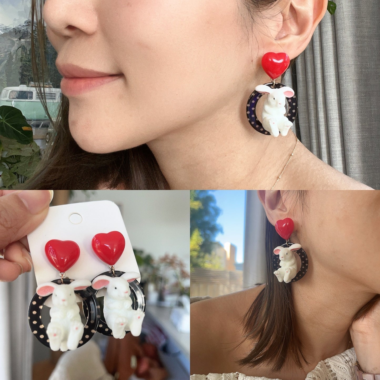 Wonder Bunny Earring