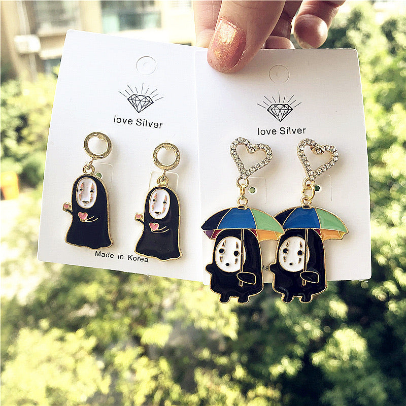 No-face Man Earring