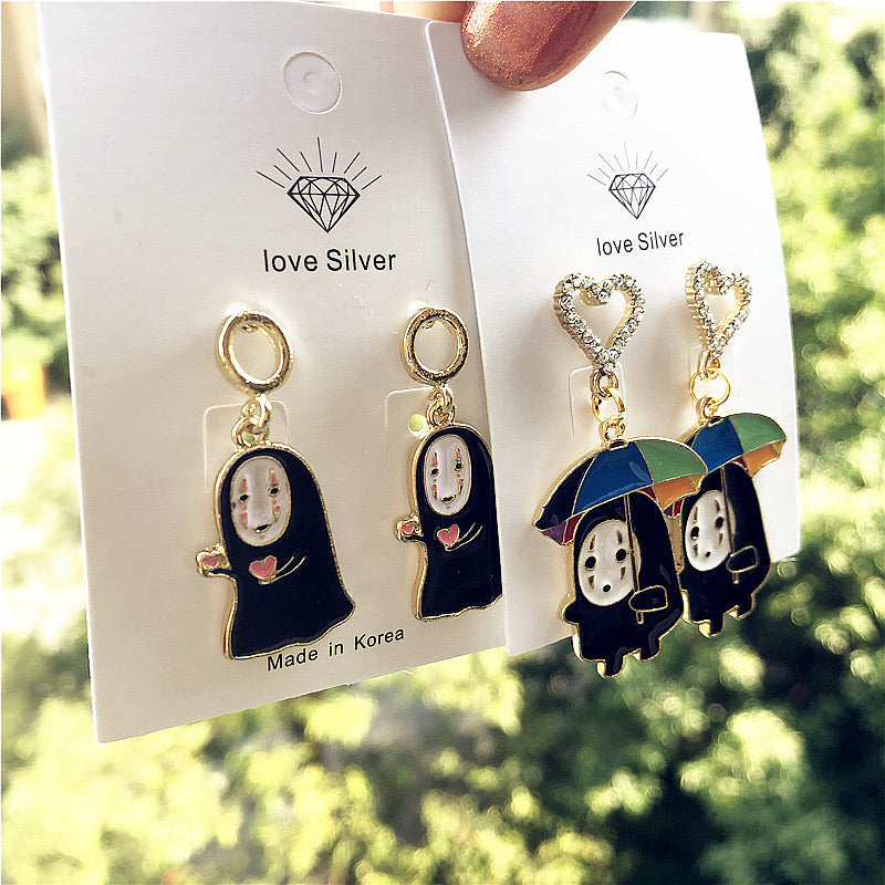 No-face Man Earring