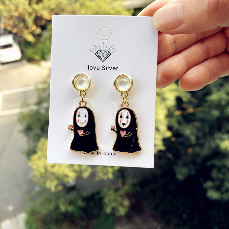 No-face Man Earring