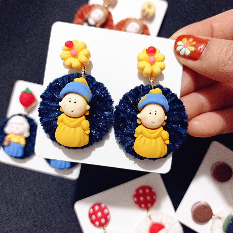 Masterpieces Of Art Earring