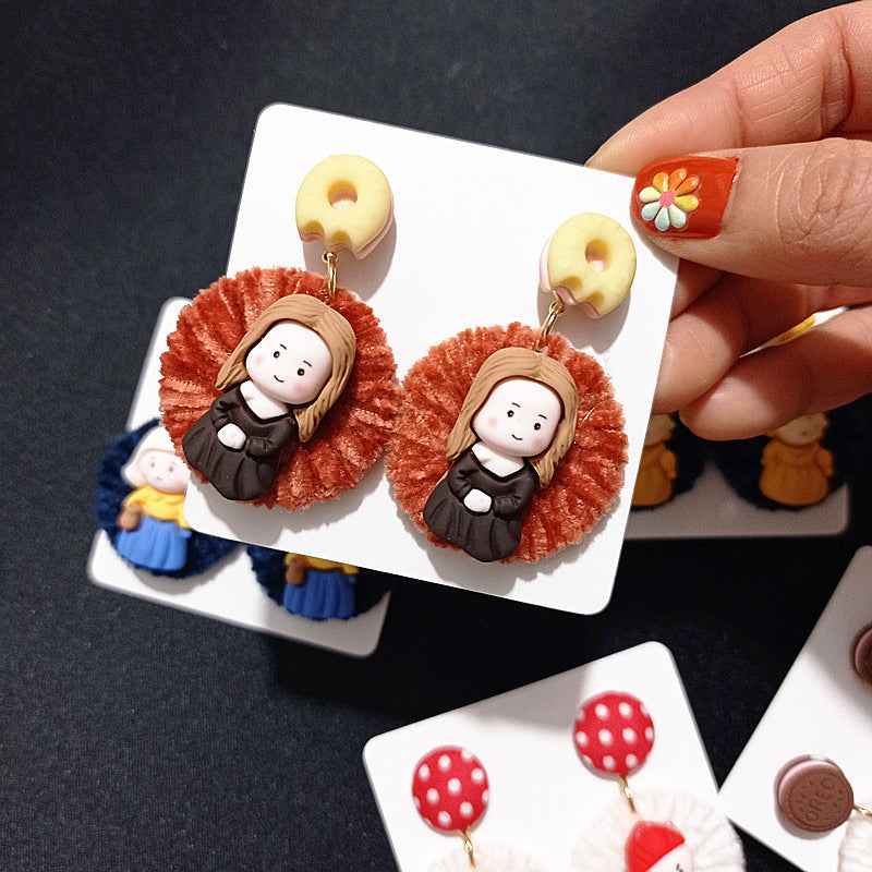 Masterpieces Of Art Earring