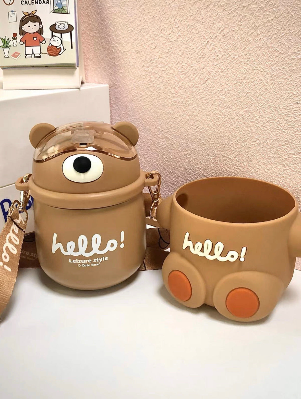 Mr Teddy Bear Tumbler - water bottle - 520ml