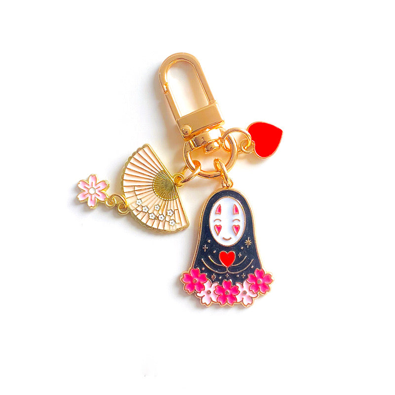 No-Face Smiling Key Accessory
