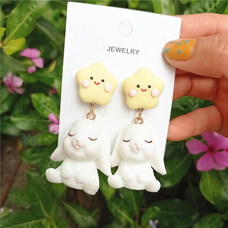Cute Bunny Earring Series