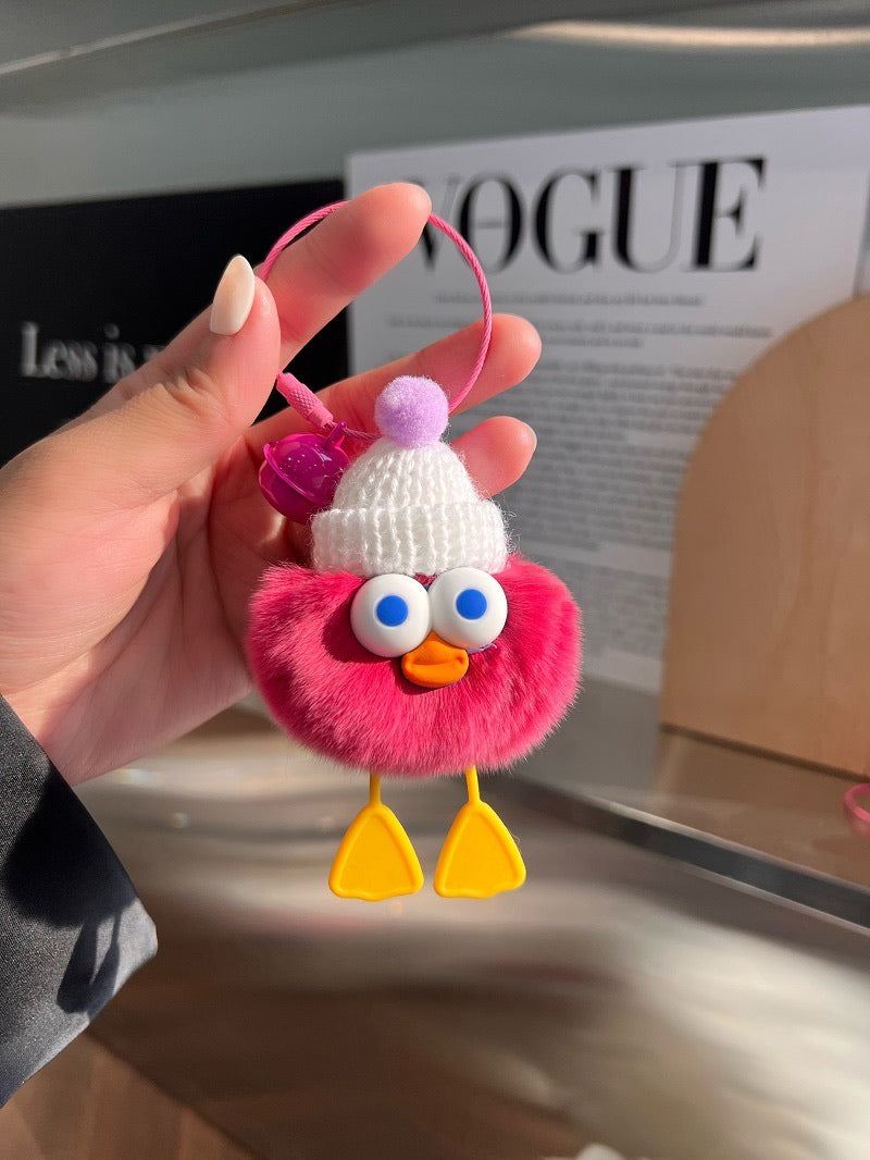 Silly Duck Charm - Phone accessory - Keyring accessory - Car key accessory