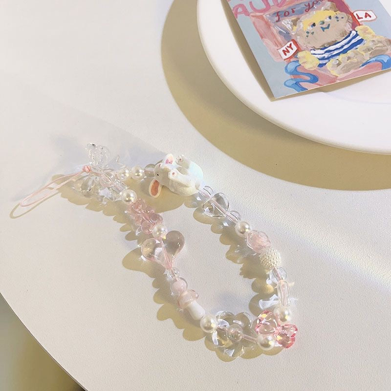 Bunny Love Charm - Phone Accessory - Keyring Accessory