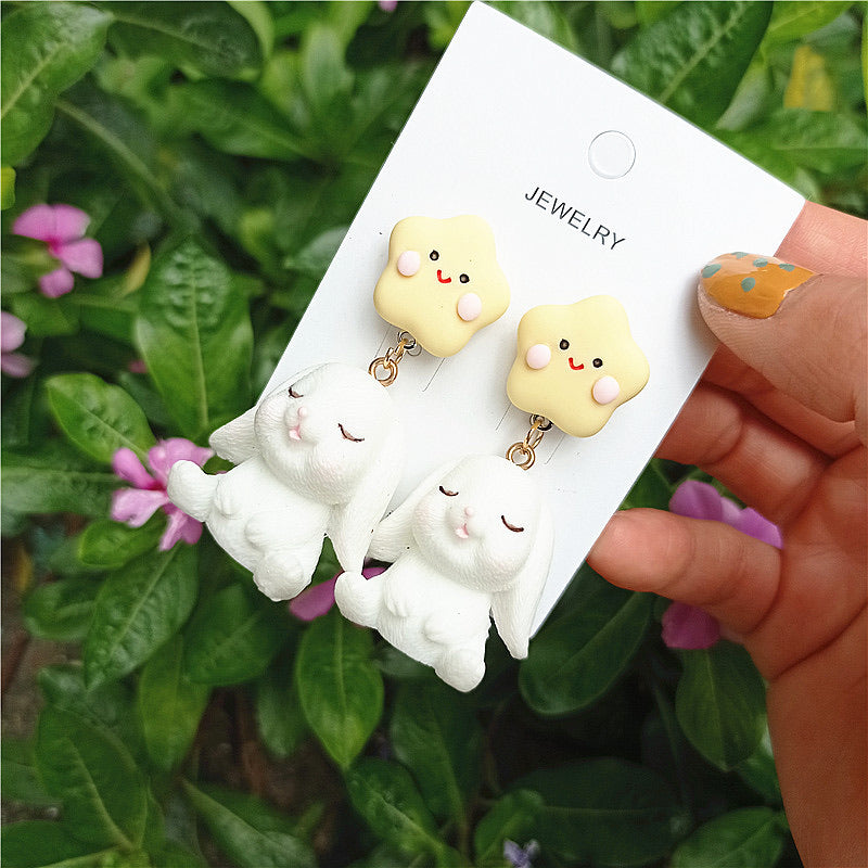 Cute Bunny Earring Series
