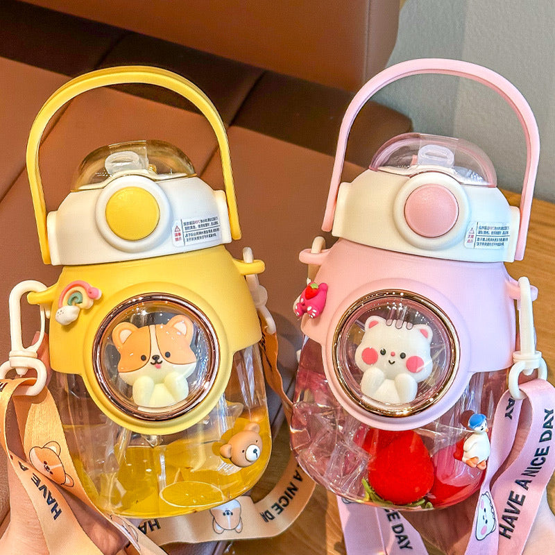 Animal Crush Tumbler - Water Bottle - 820 ml
