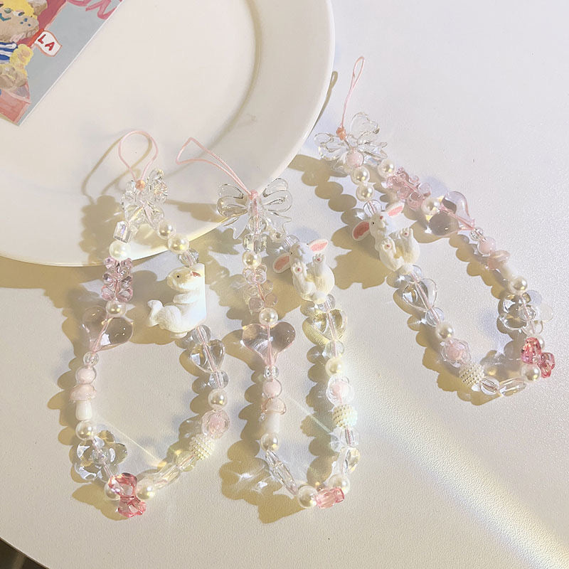 Bunny Love Charm - Phone Accessory - Keyring Accessory