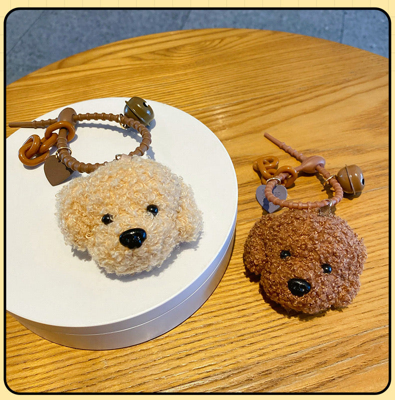 Poodle Charm - Backpack accessory - Key Accessory -