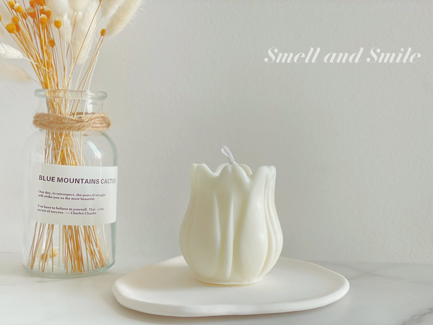 Tulip Flower Candle