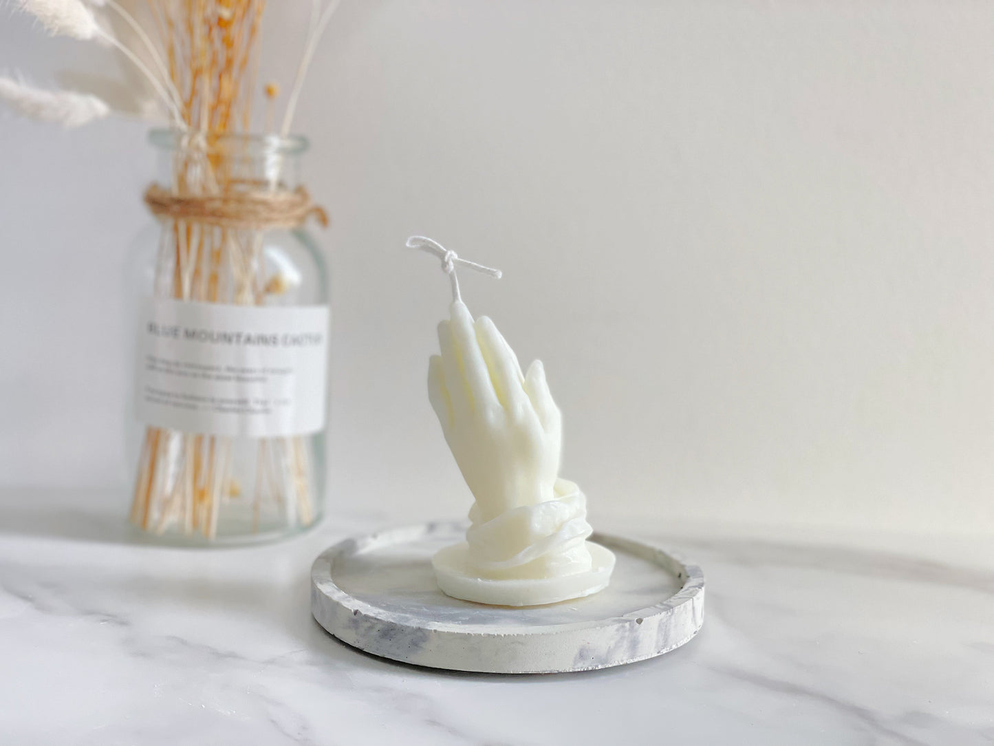 Praying Hand Candle