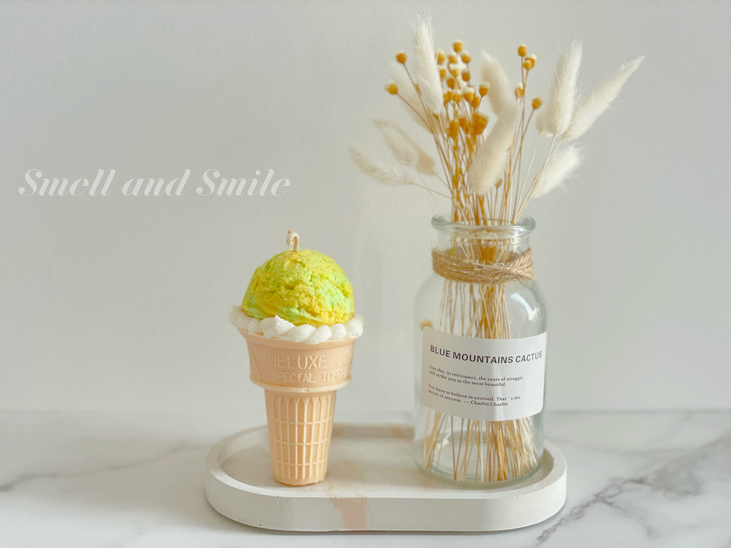 Icecream Cone Candle