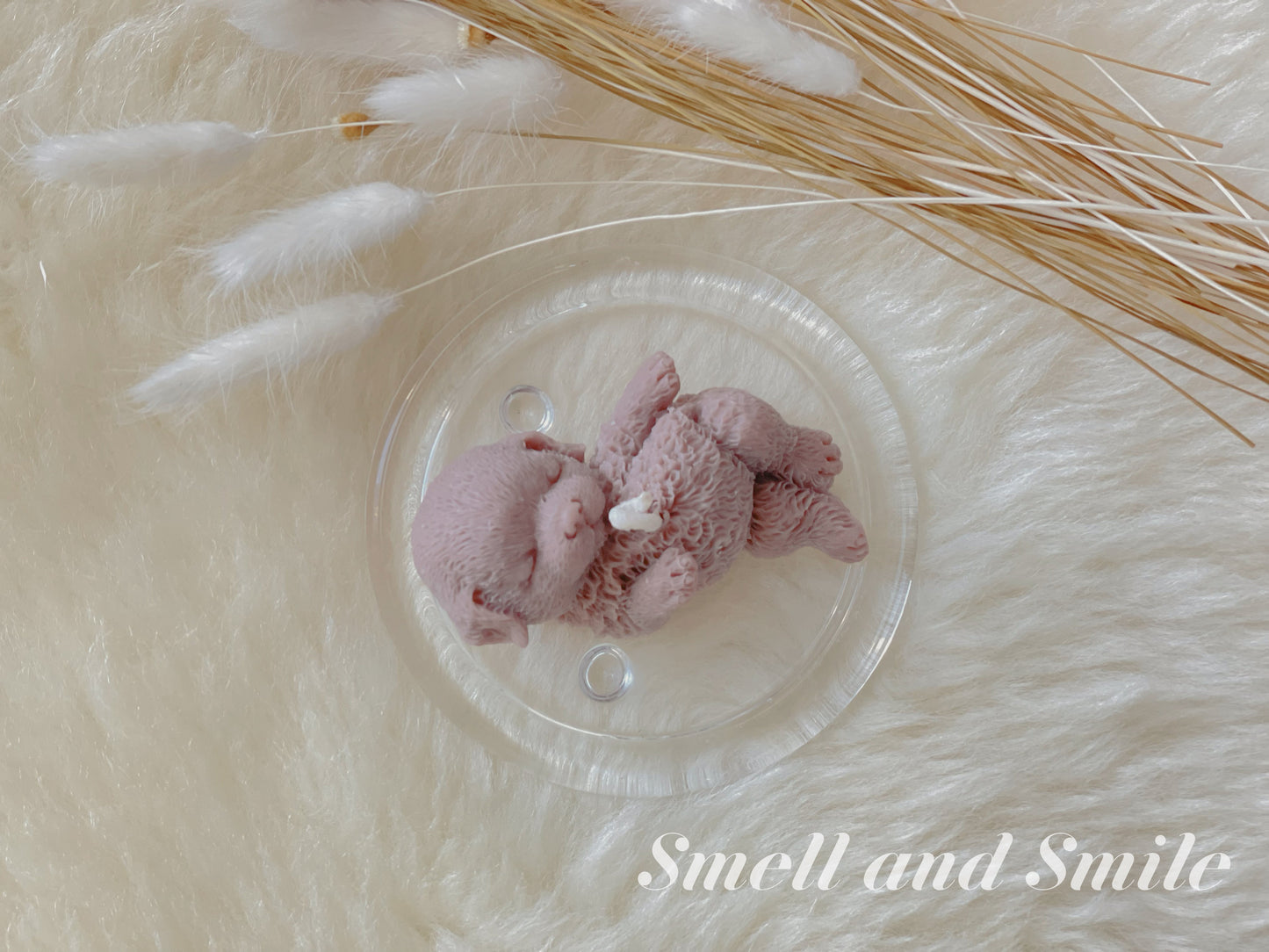 Sleepy Puppy Candle (French Bulldog/Golden Retriever)