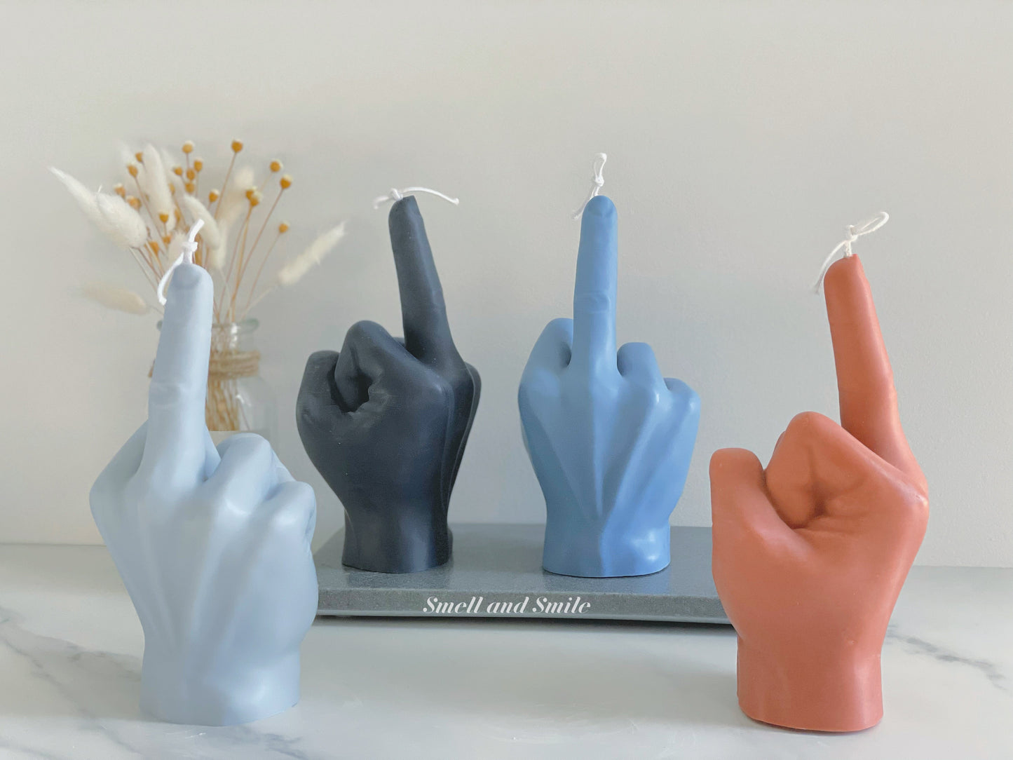 Middle Finger Candle