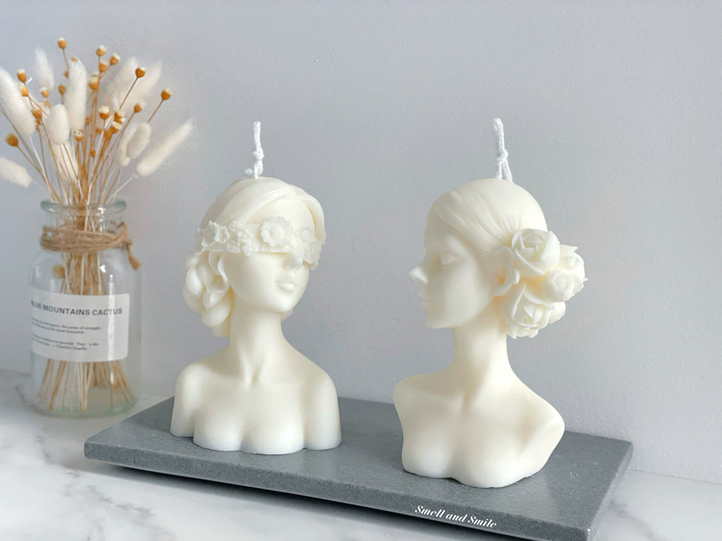 Pretty Female Statues Scented Candle