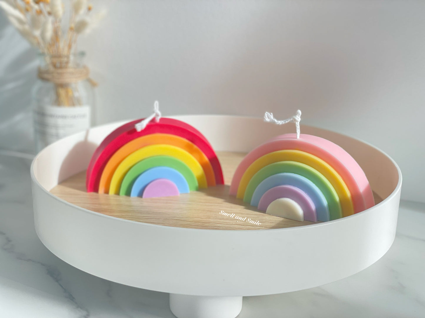 Rainbow Candle