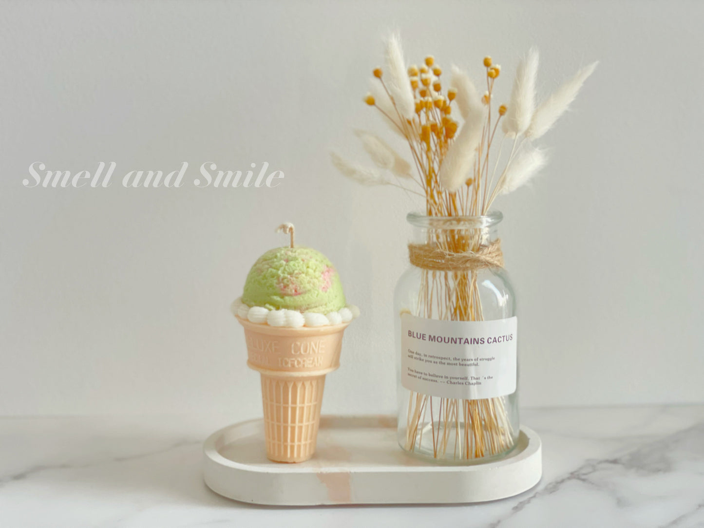 Icecream Cone Candle