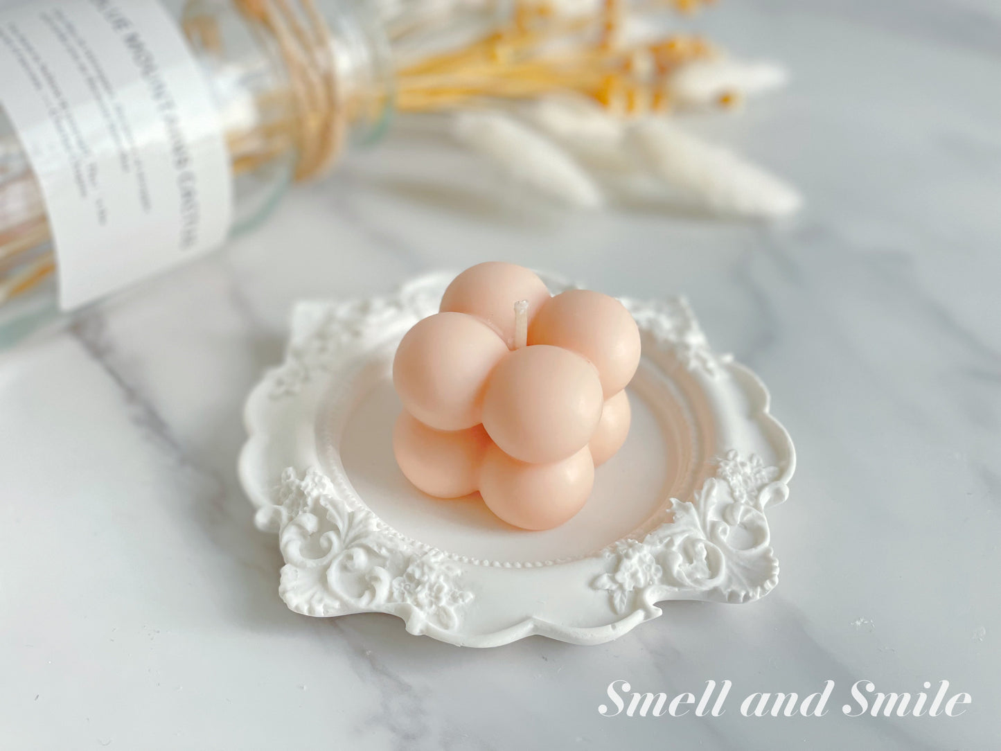 Mini Bubble Cube Candle