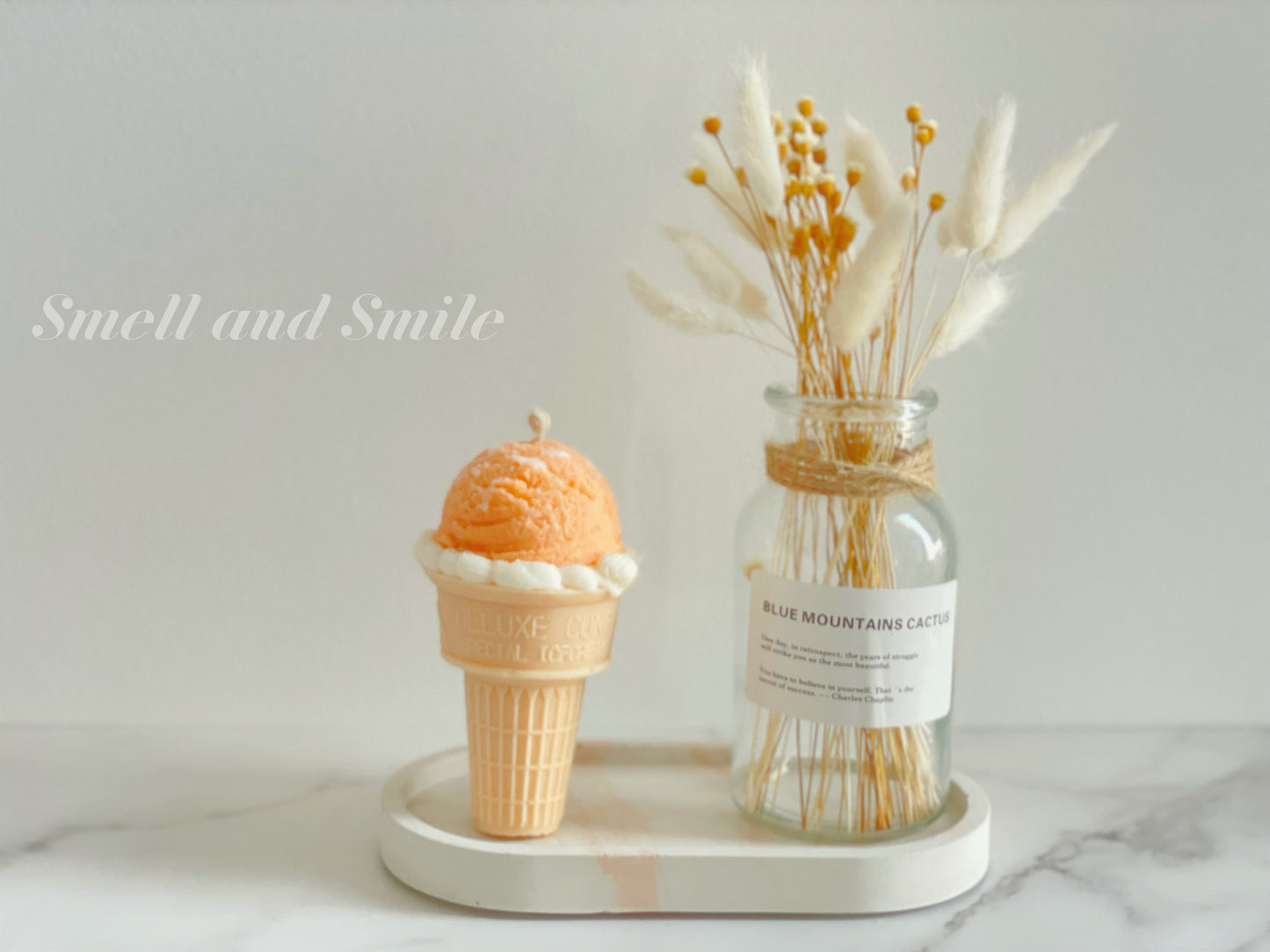 Icecream Cone Candle