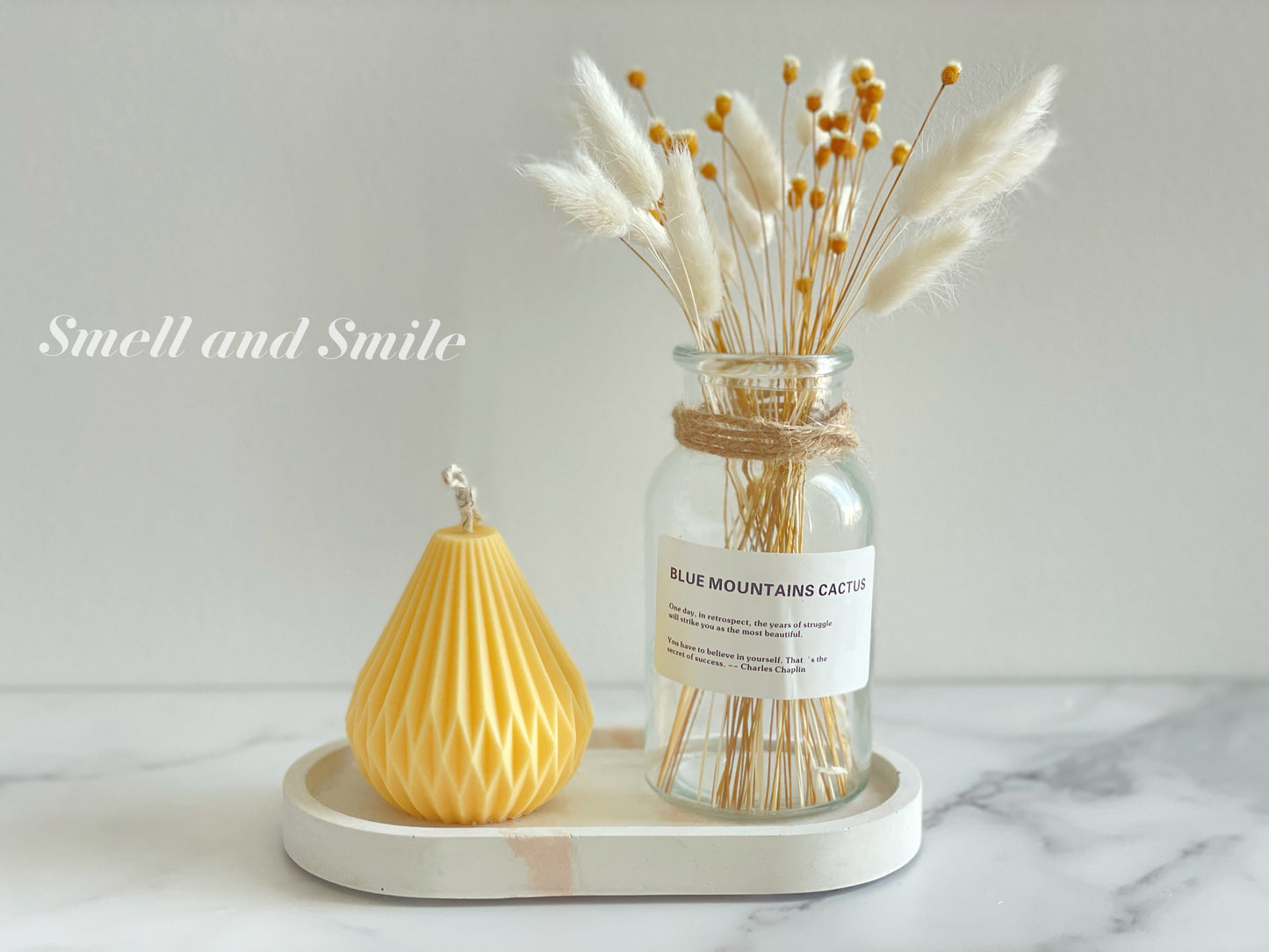 Pear/Lamp Shaped Pillar Scent Candle