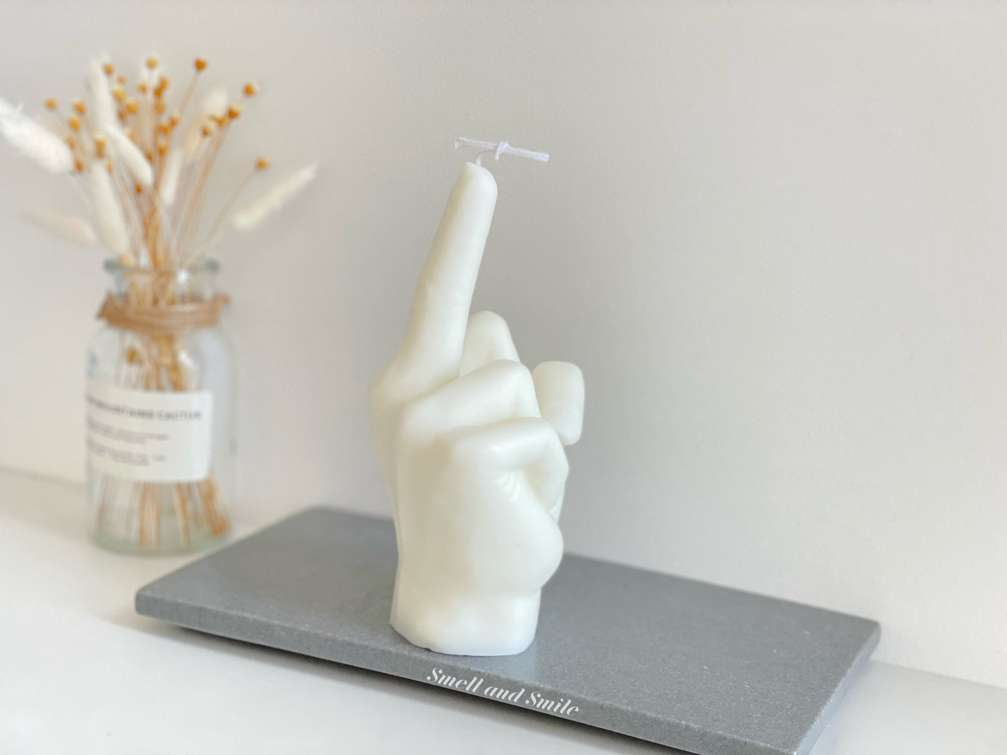 Middle Finger Candle