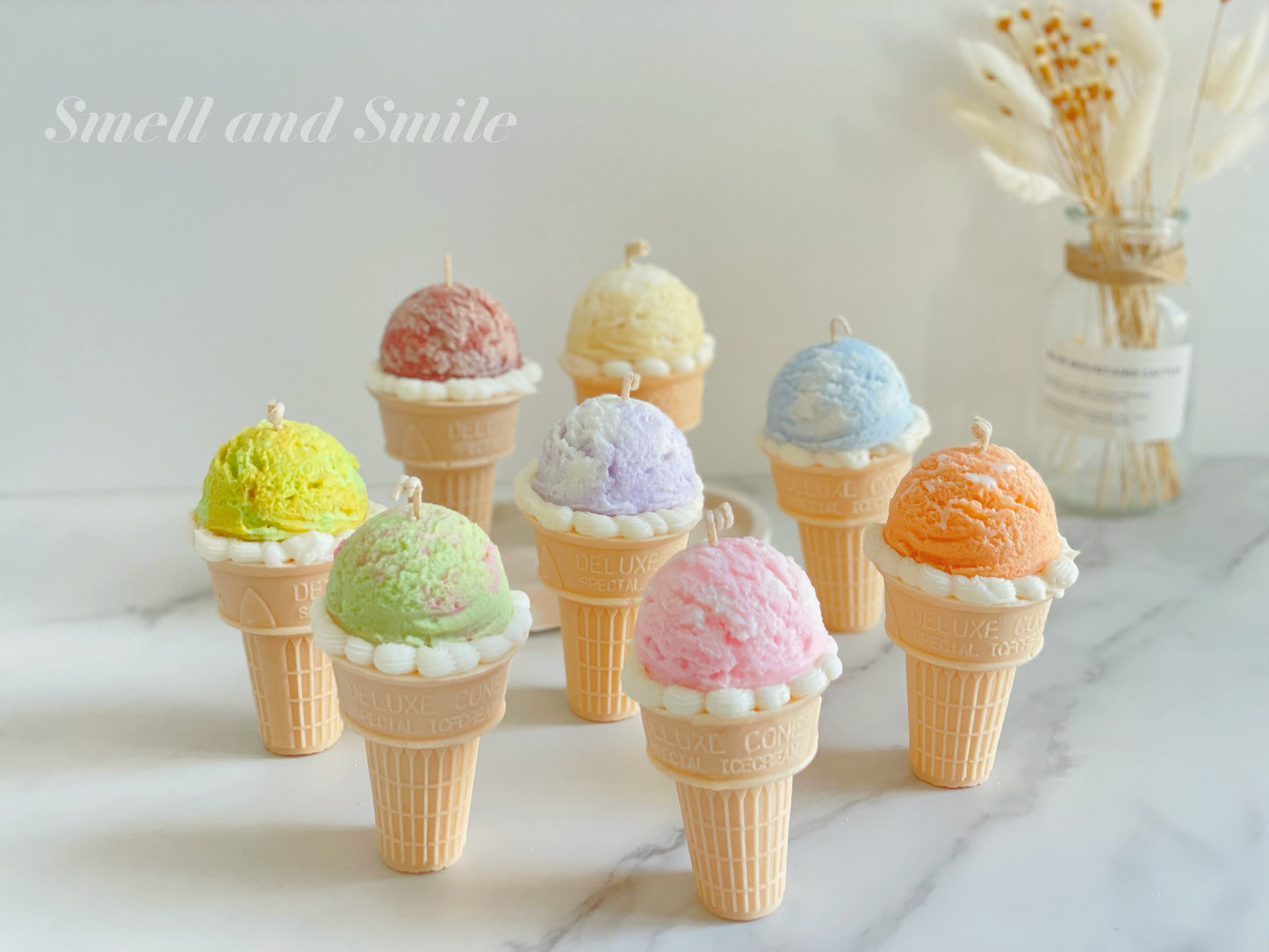 Icecream Cone Candle