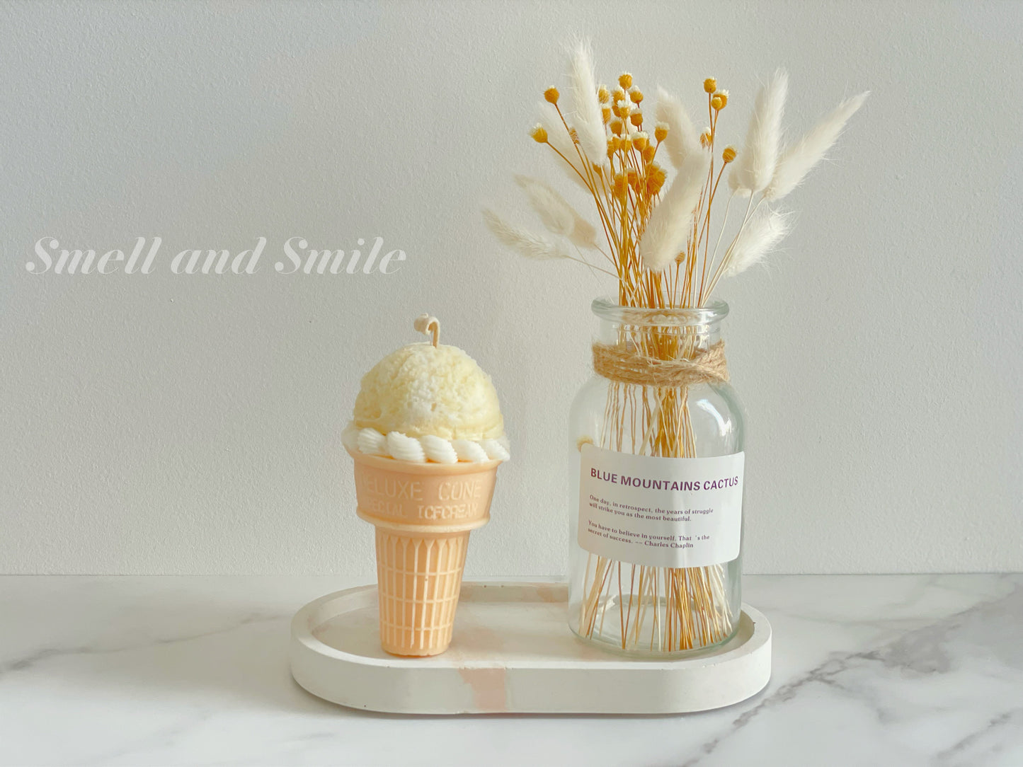 Icecream Cone Candle