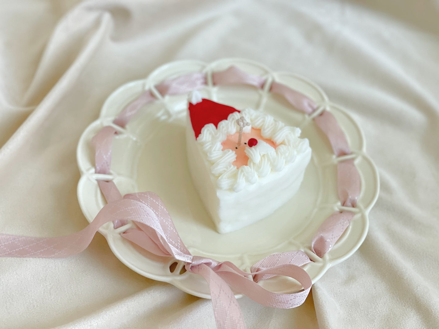 Santa Claus Cake Candle