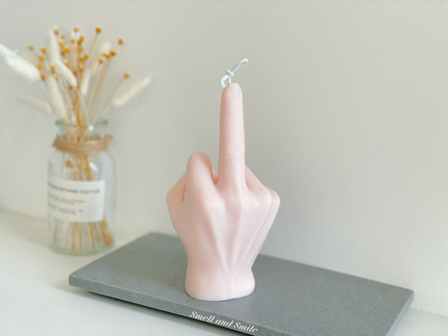 Middle Finger Candle