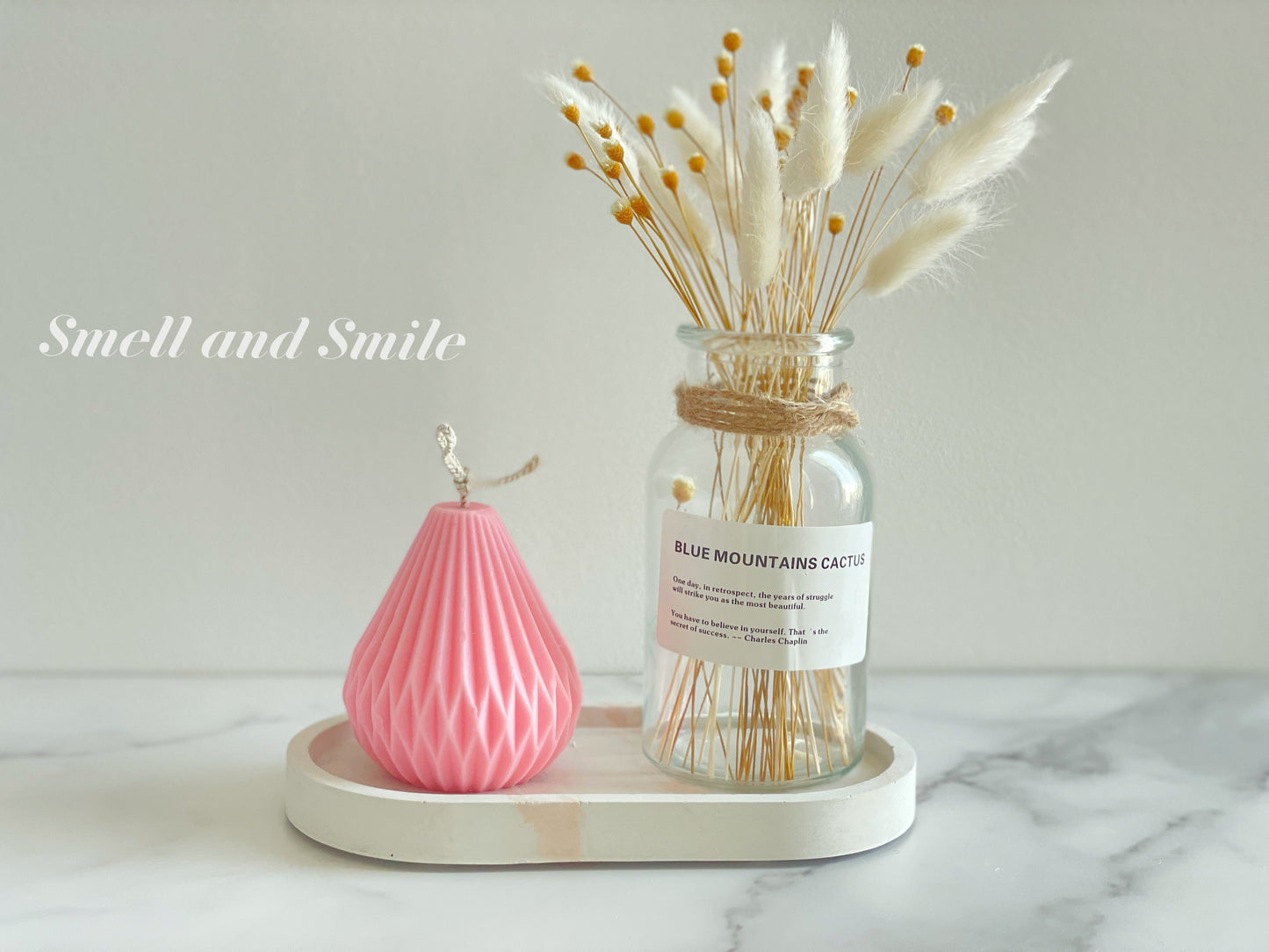 Pear/Lamp Shaped Pillar Scent Candle
