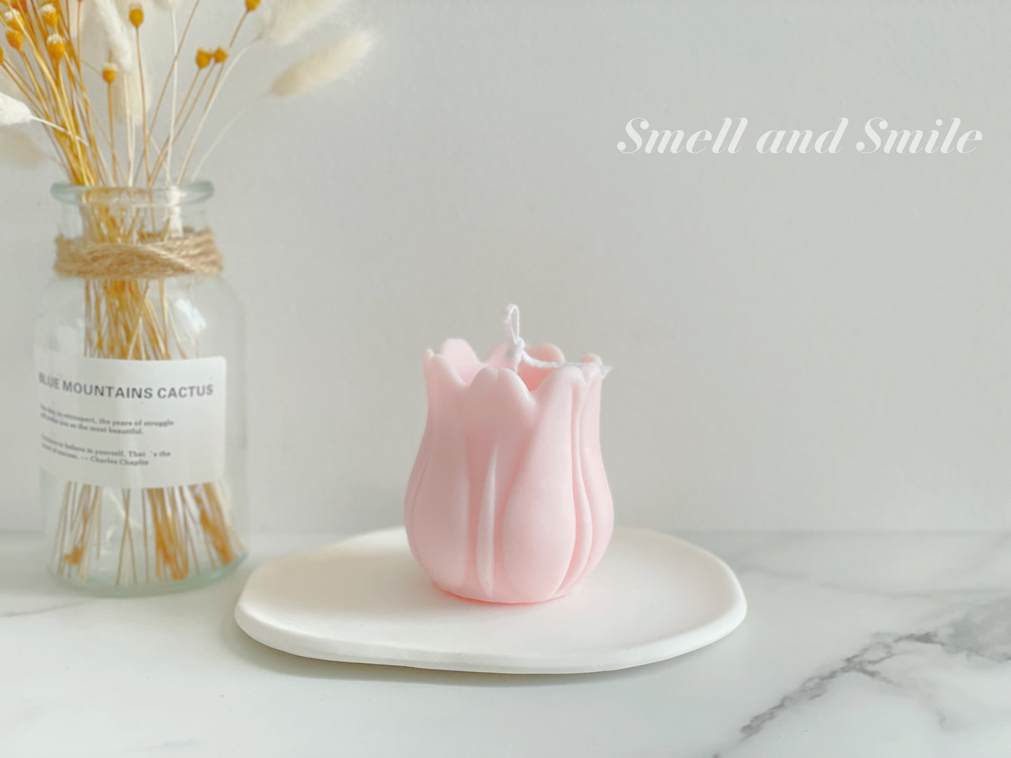 Tulip Flower Candle