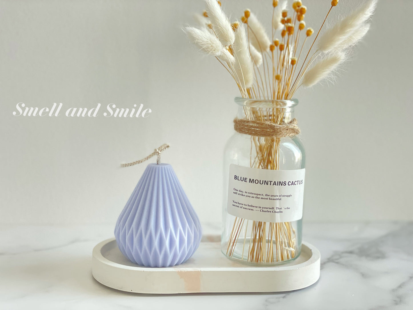 Pear/Lamp Shaped Pillar Scent Candle