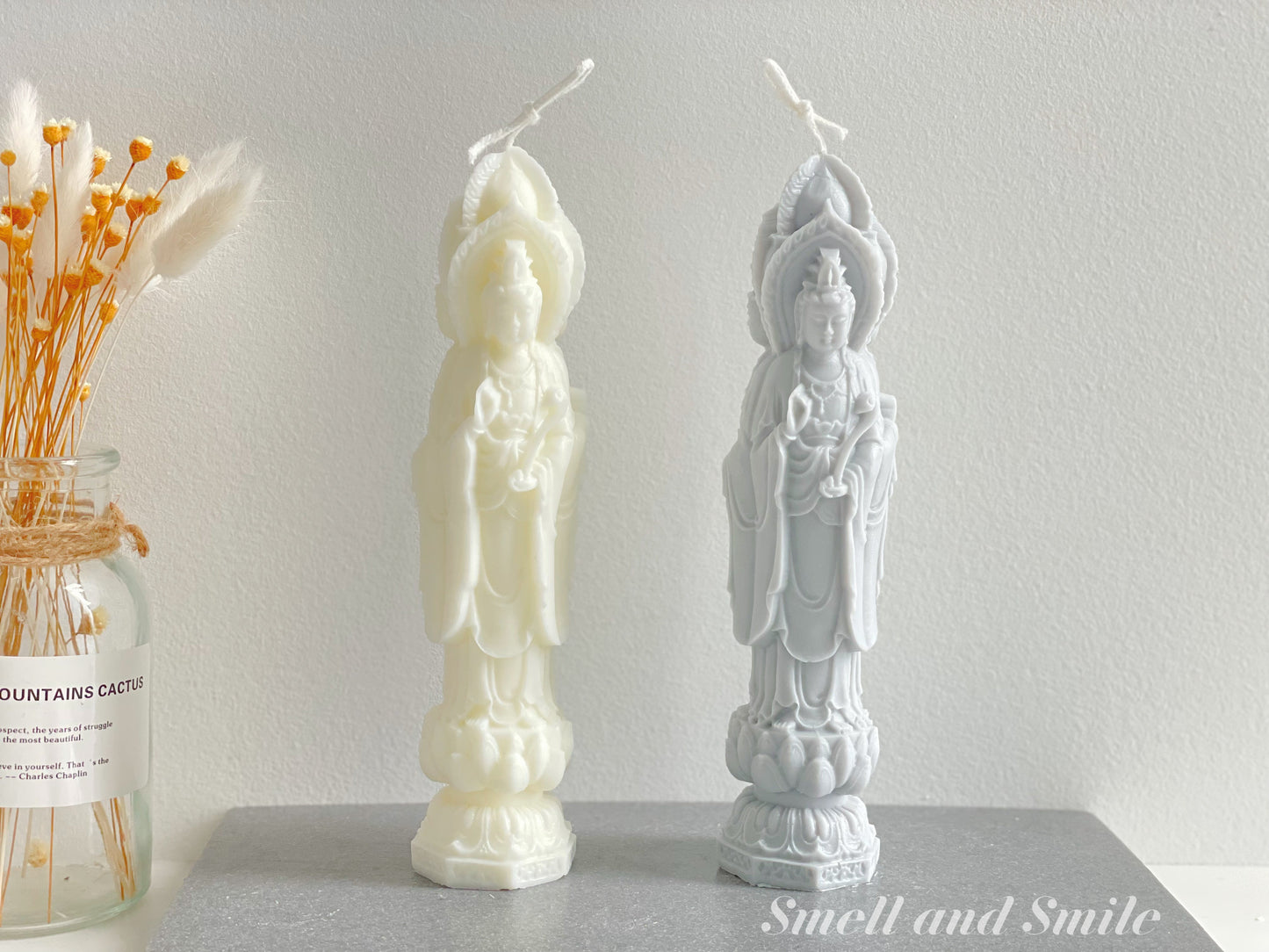 Three Side Guanyin Bodhisattva Candle