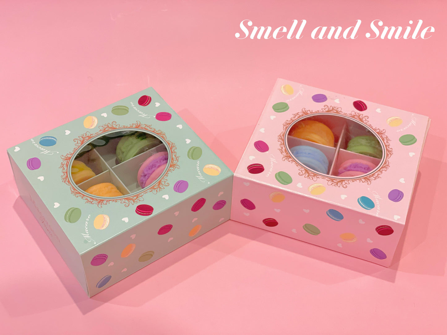 Macaron Candles Set
