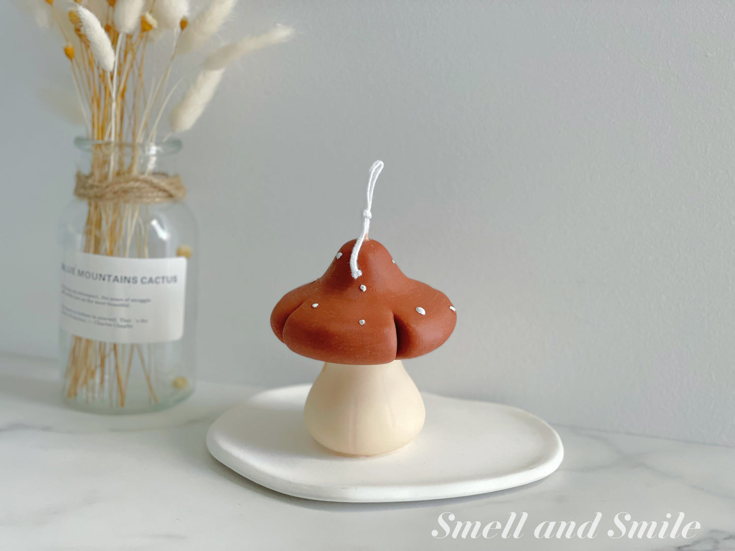 Mushroom Candle