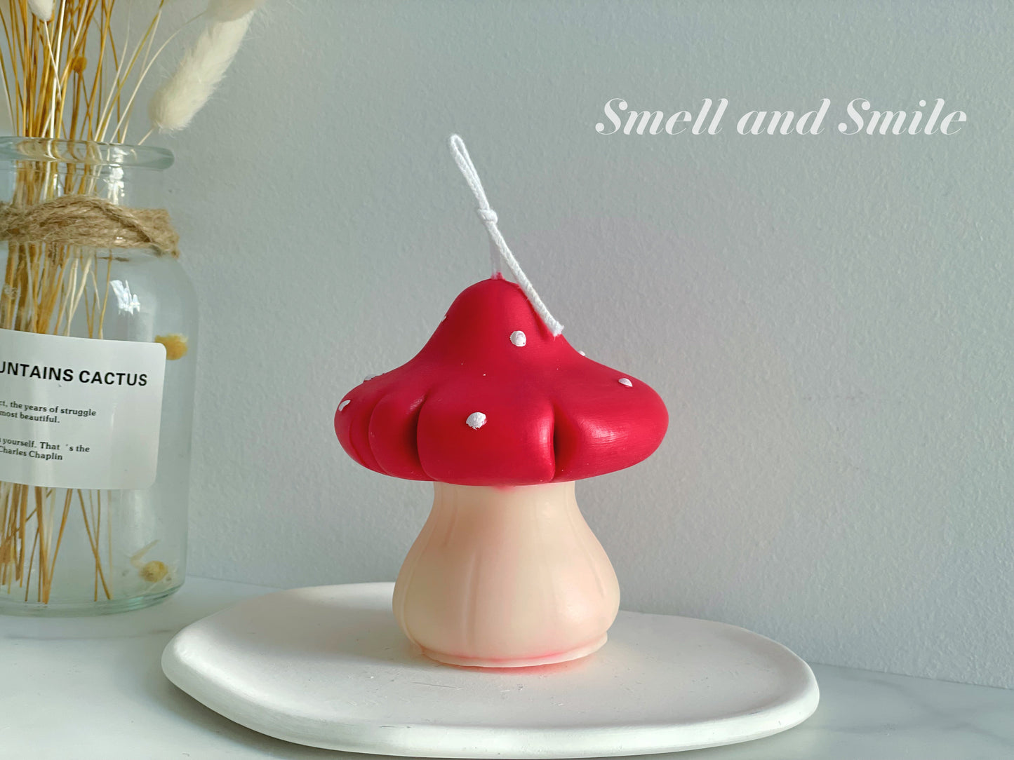 Mushroom Candle