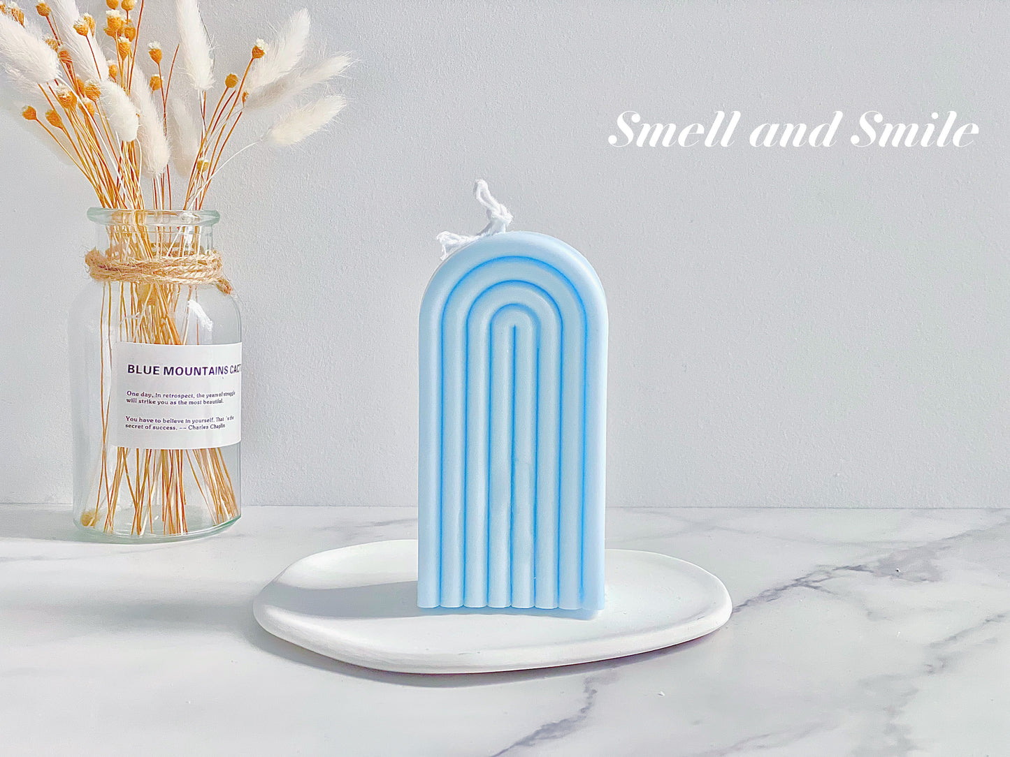 Ins Narrow Rainbow Candle