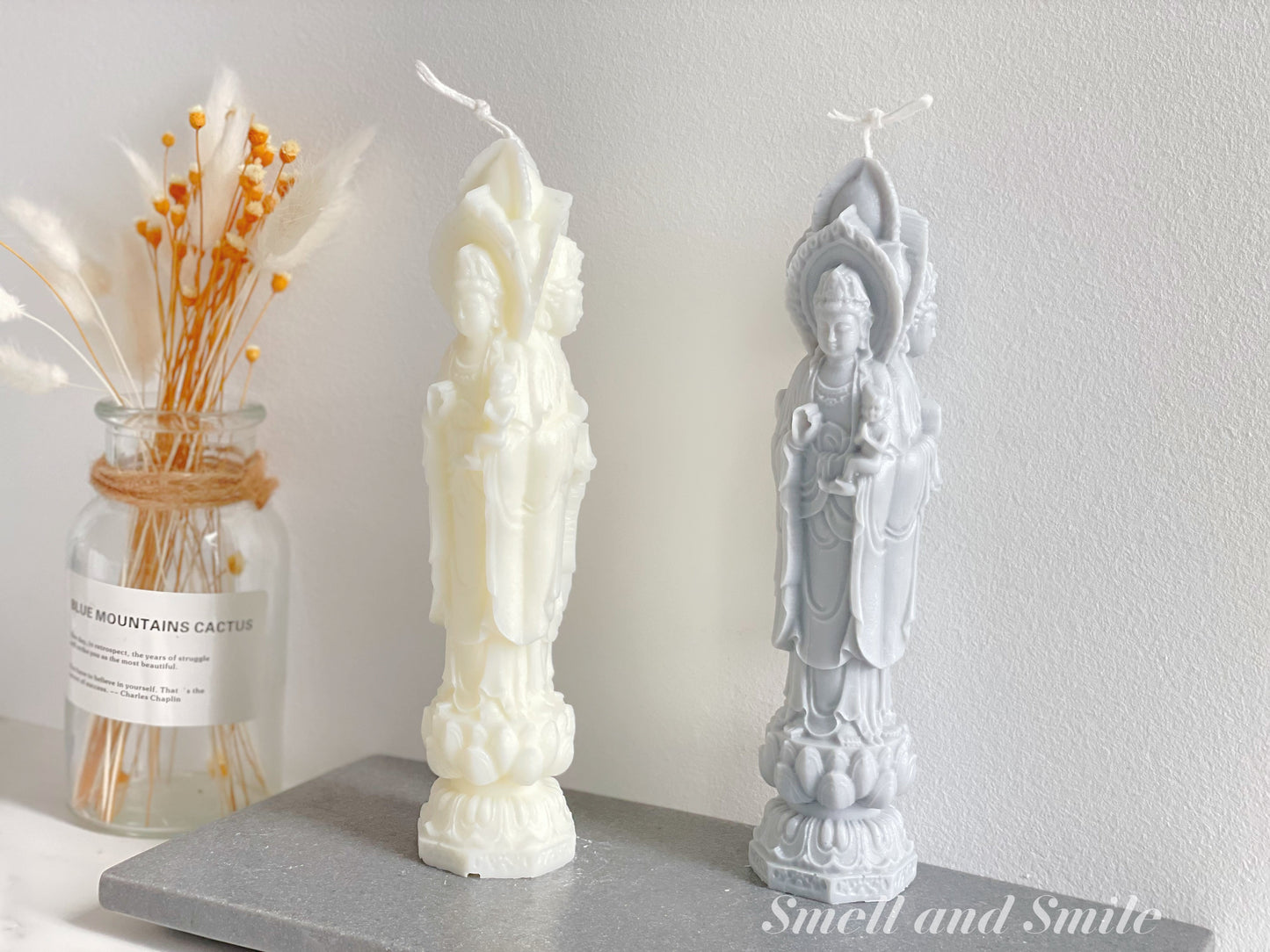 Three Side Guanyin Bodhisattva Candle