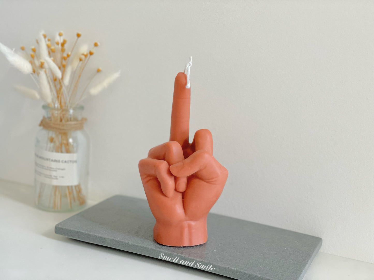 Middle Finger Candle