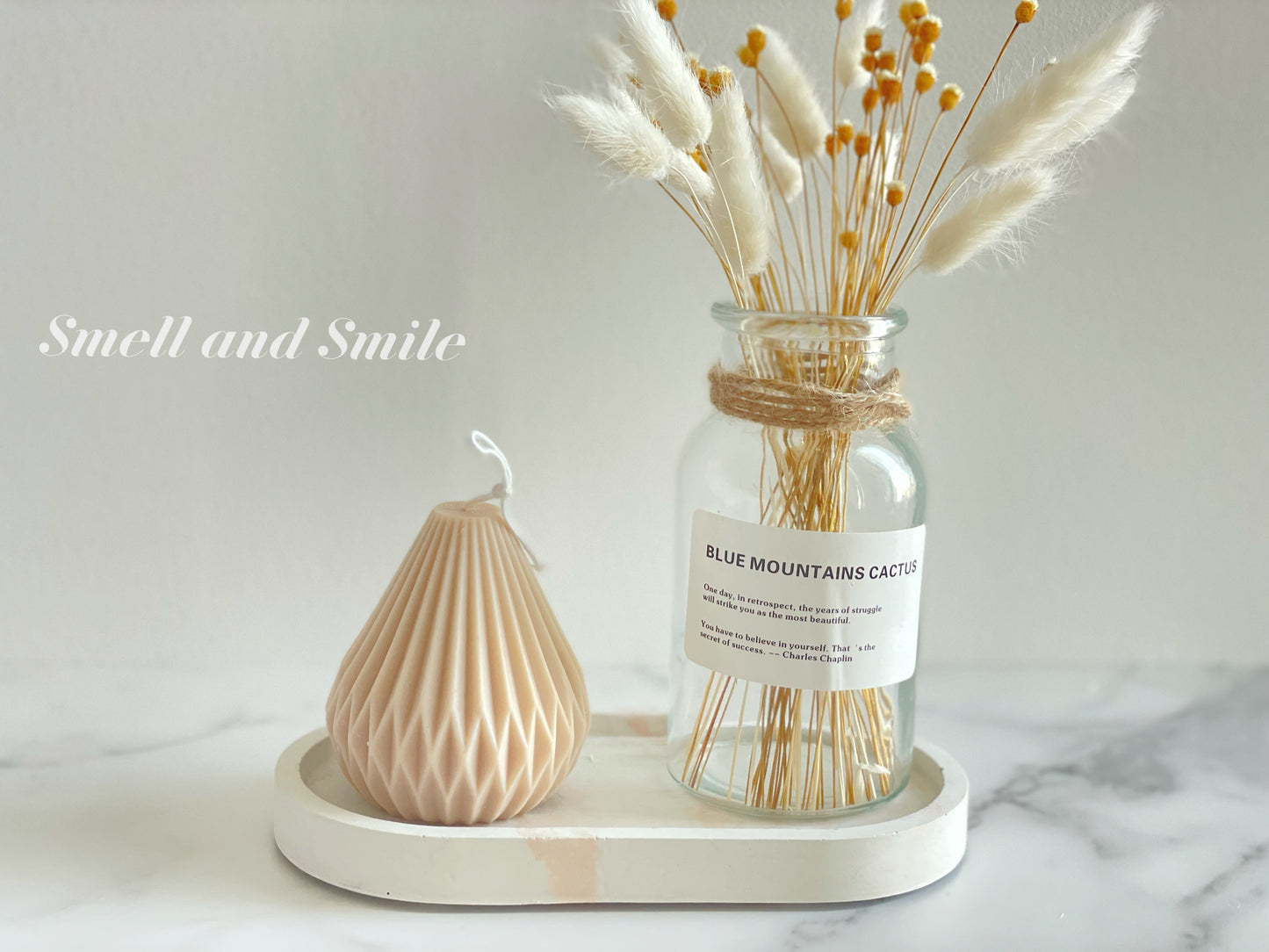 Pear/Lamp Shaped Pillar Scent Candle
